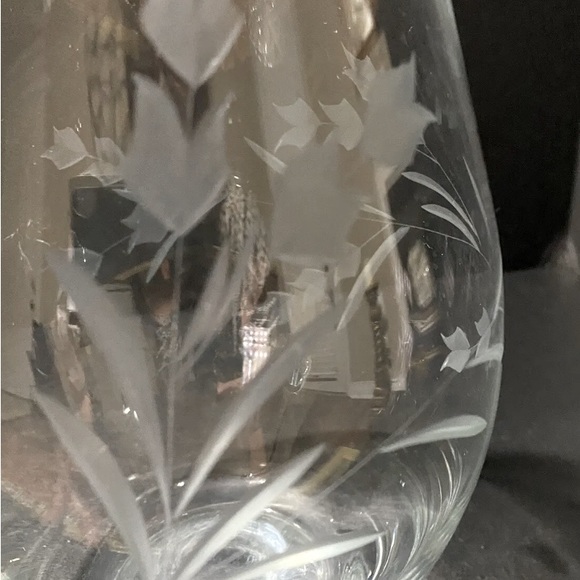 Vintage Colony "Melissa" Crystal Pitcher Mouthblown Handcut 64 oz Capacity - Picture 5 of 6